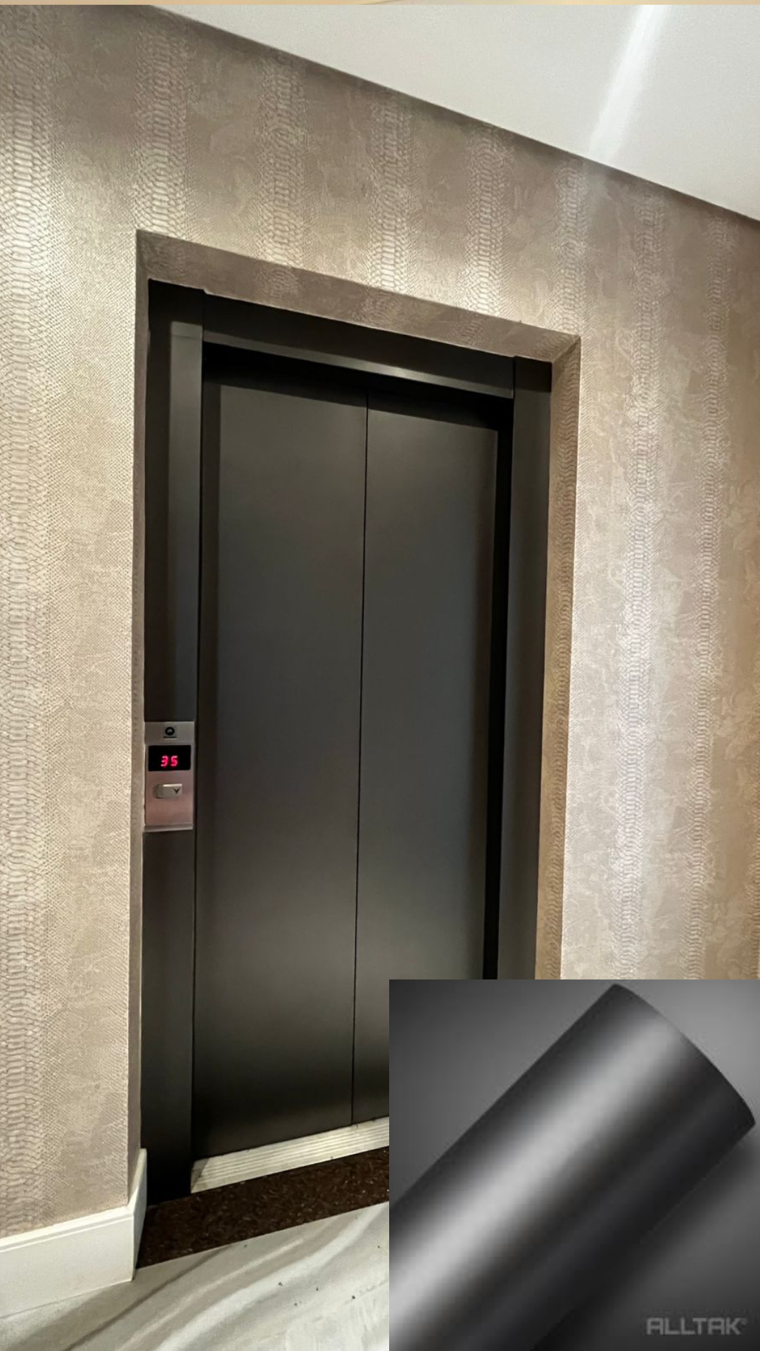 Elevador envelopado